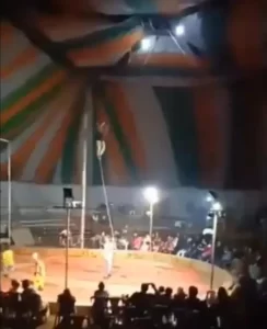 VIRAL: Tragedia en Circo, acróbata pierde la vida en un desgarrador accidente