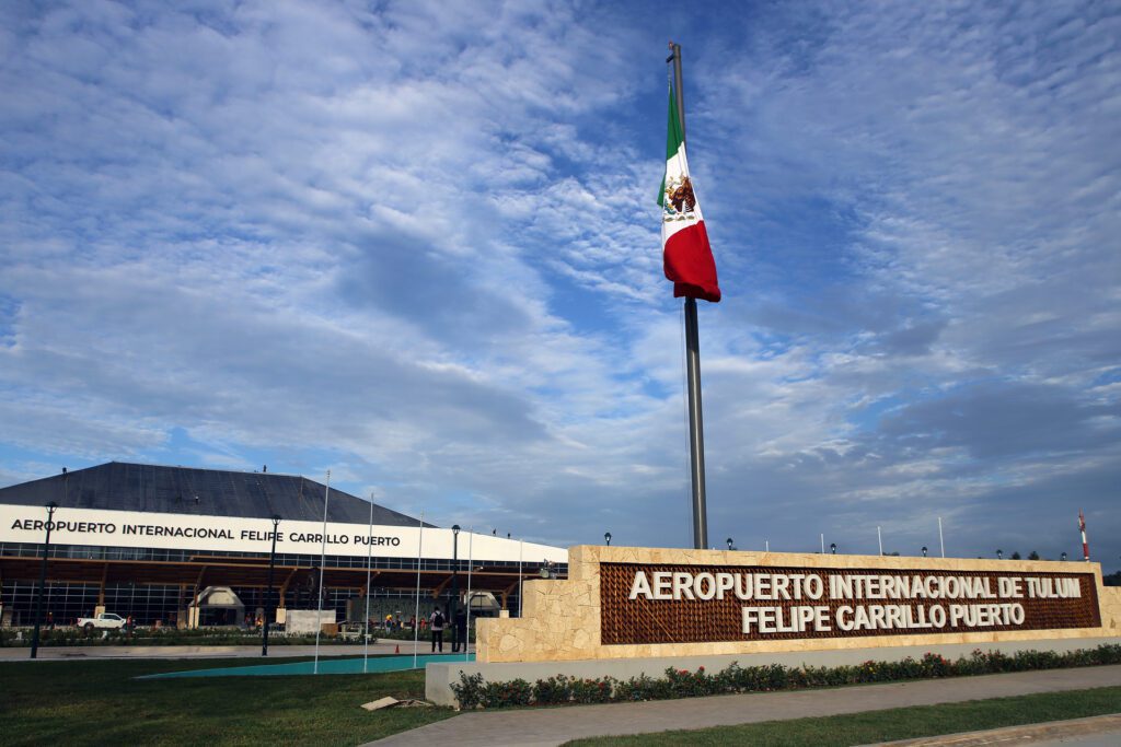 Aeropuerto de Tulum con más flujo de pasajeros que el AIFA