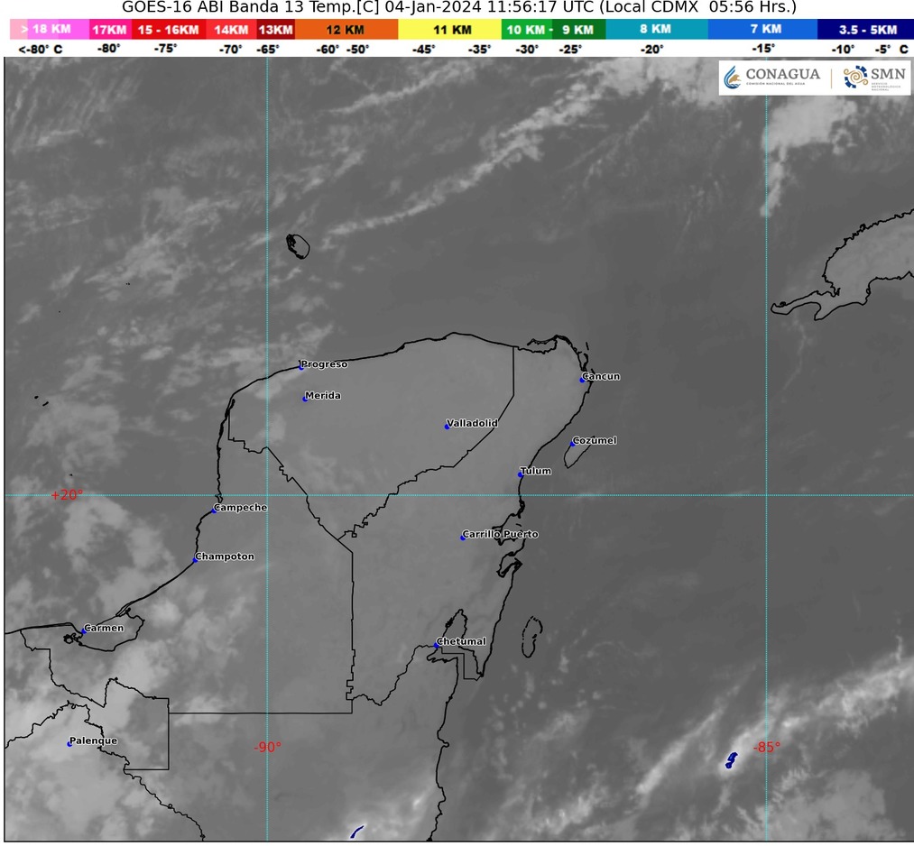 Clima para hoy en Cancún y Quintana Roo: Ambiente cálido