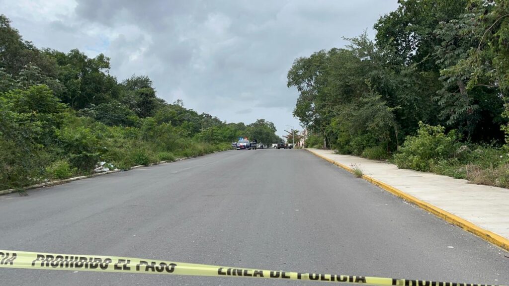 Joven es asesinado con exceso de violencia en supermanzana 255 de Cancún (1)