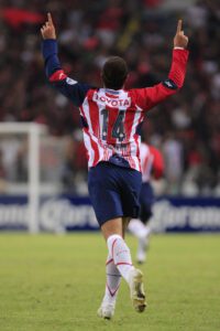 Numero del Chicharito Hernandez en su primera etapa en Chivas 1