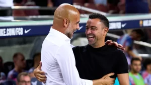 Pep Guardiola habla de la situacion de Xavi en Barcelona