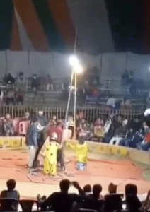 VIRAL: Tragedia en Circo, acróbata pierde la vida en un desgarrador accidente