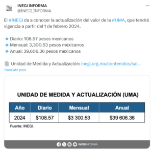 Valor de la UMA sube: ¿Cuánto costará a partir de febrero?