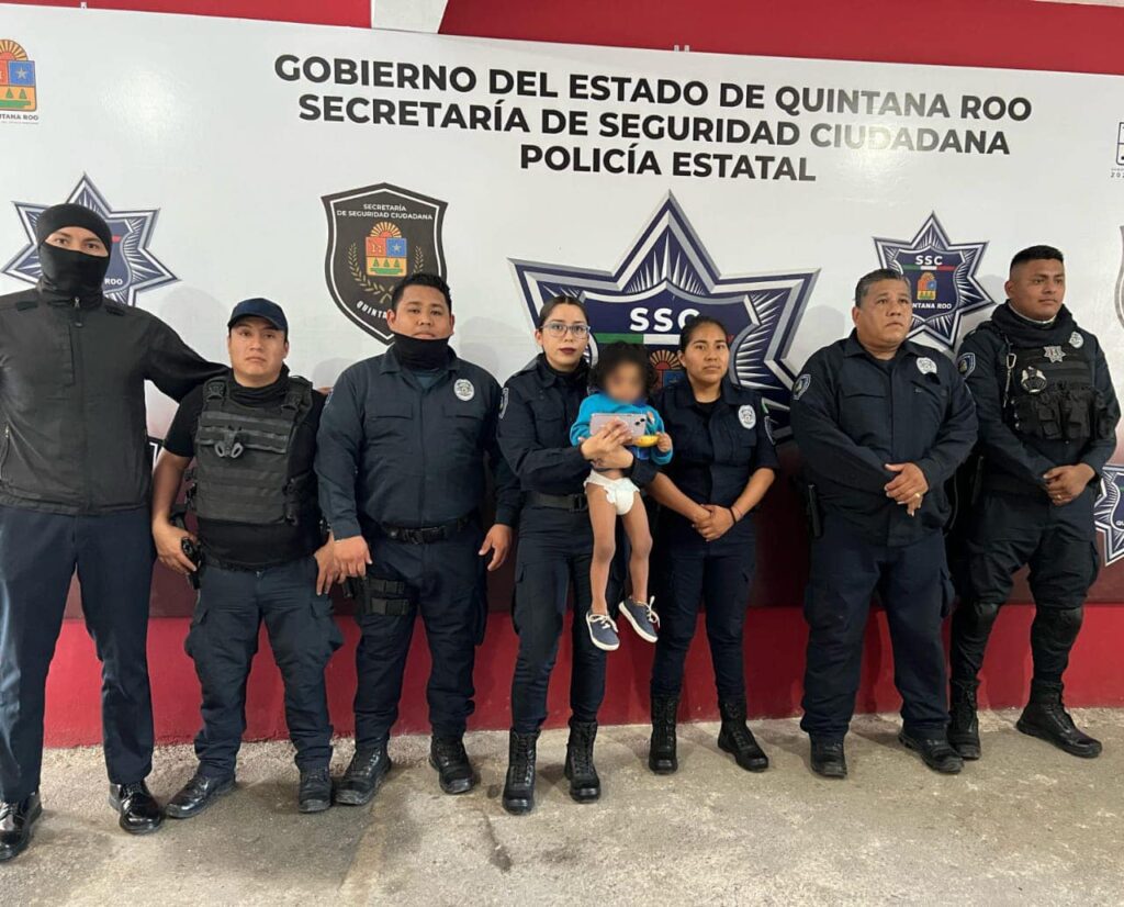 Éxito en la Localización: SSC Quintana Roo encuentra sano y salvo a menor reportado como robado