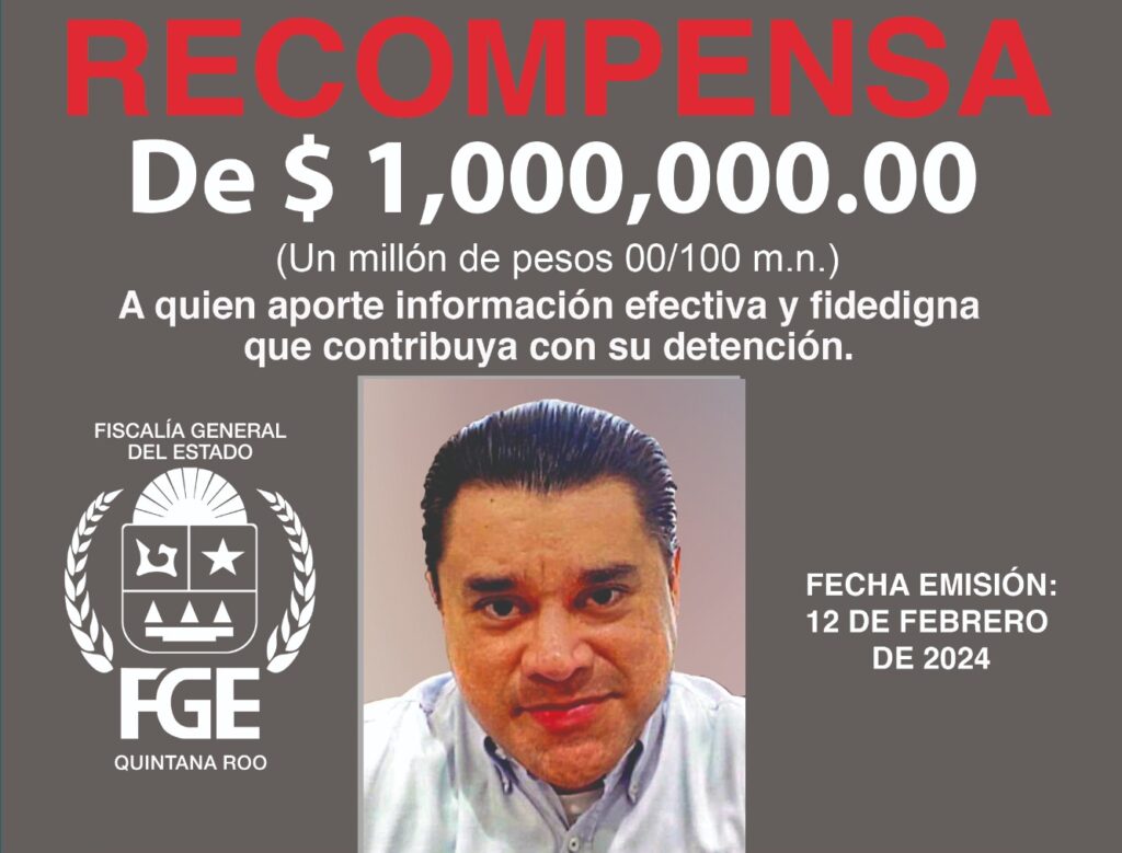 Ofrecen recompensa que lleve a la detención del psiquiatra Edgar Landeros