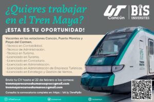 ¿Quieres trabajar en el Tren Maya? Estas son algunas vacantes disponibles