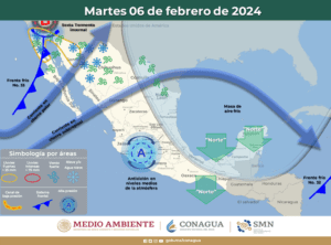 Clima hoy en Cancún y Quintana Roo: Nublado con evento de norte