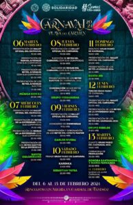 Carnaval de Playa del Carmen 2024 Cartelera completa de artistas 7