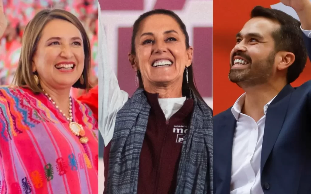 Estados donde arrancarán campaña Xóchitl, Sheinbaum y Álvarez