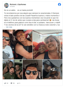 Amigos despiden a Freddy, chofer que murió en accidente de Playa del Carmen-Tulum