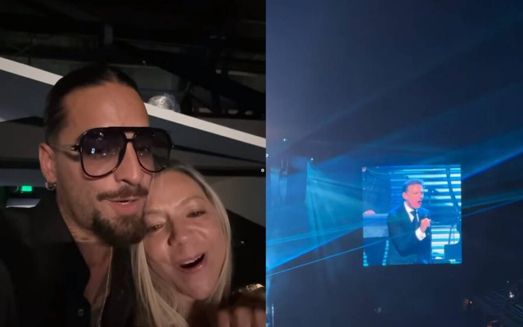 Maluma cumple el sueño de su mamá, la lleva a concierto de Luis Miguel