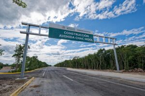 Ya está abierta la circulación de la prolongación Chac Mool en Cancún 