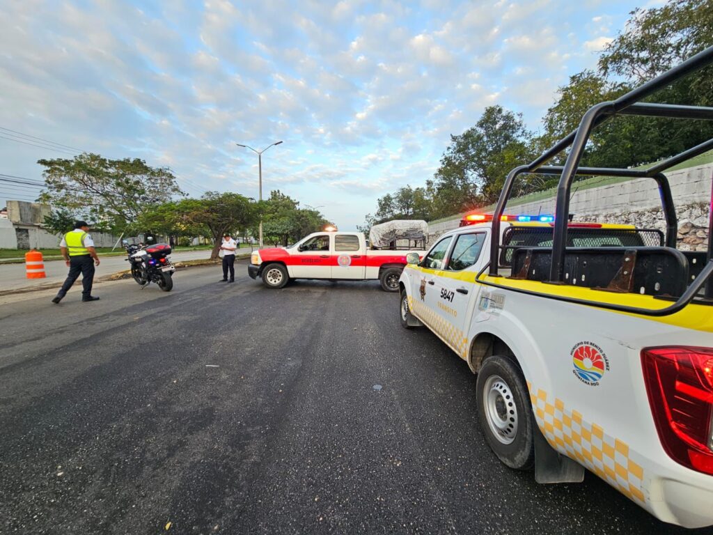 Fuga de gas moviliza a cuerpos de emergencia en Cancún