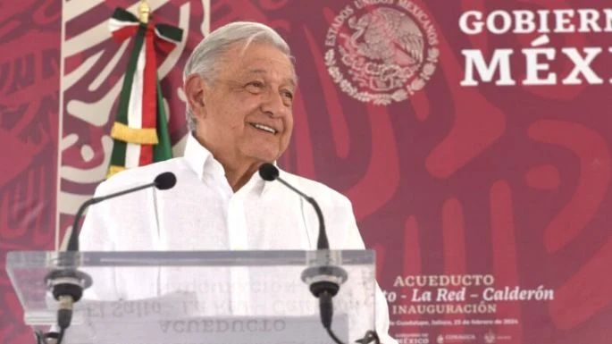 ¡Impresionante! Inaugura López Obrador rompeolas más grande de Latinoamérica