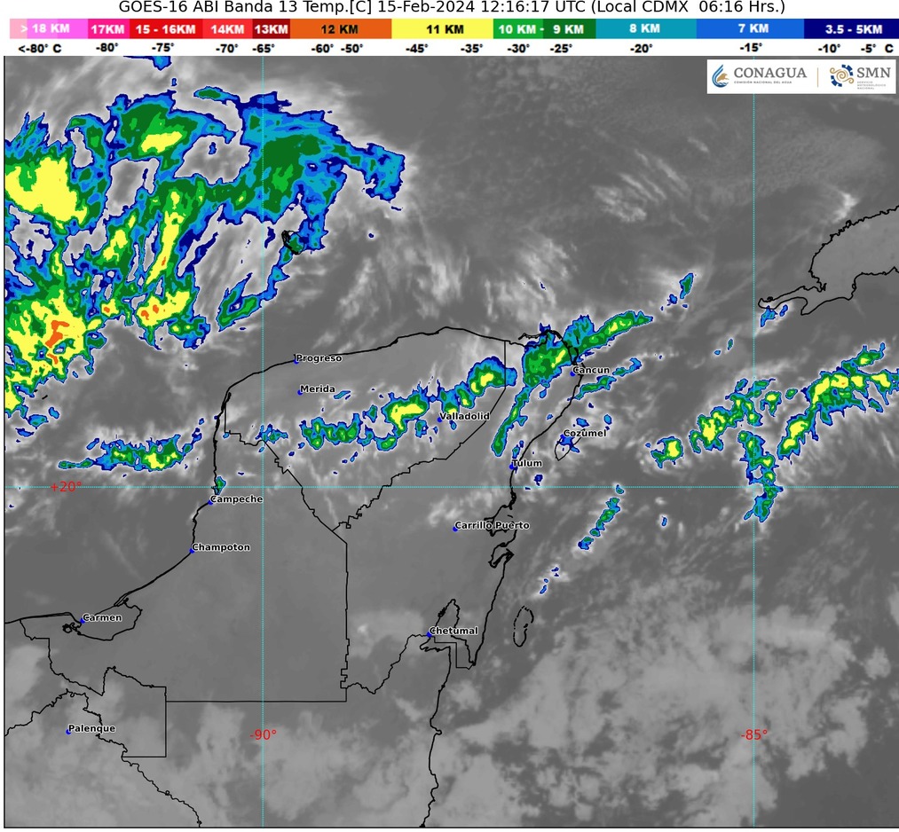 Clima hoy en Cancún y Quintana Roo: Probables lluvias aisladas