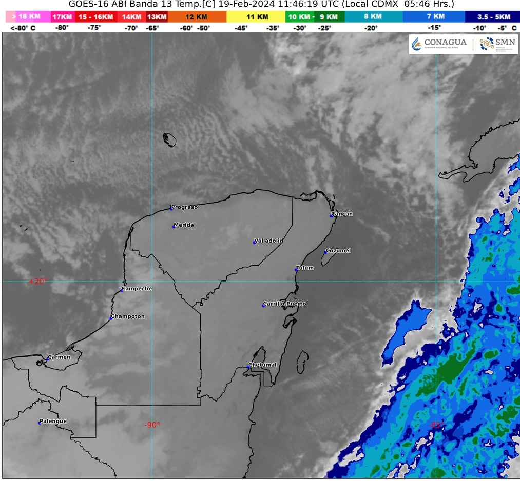 Clima hoy en Cancún y Quintana Roo: Lluvias aisladas