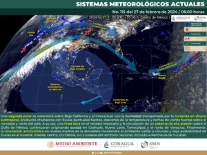 Clima hoy en Cancún y Quintana Roo: Nublado con lluvias aisladas