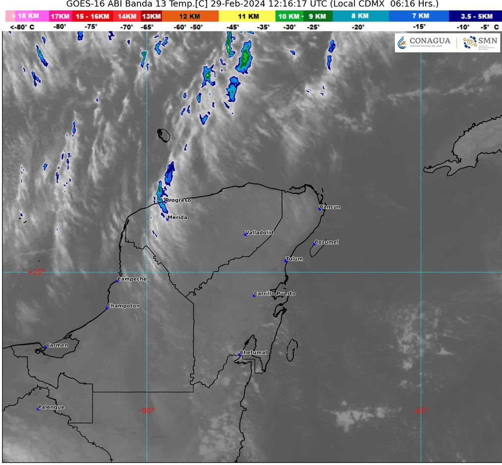 Clima hoy en Cancún y Quintana Roo: Probables lluvias aisladas