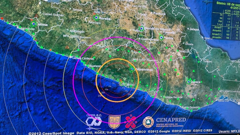 Perciben en la CDMX sismo de magnitud 4.6 en Guerrero