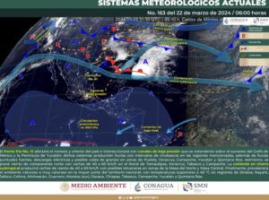 Clima hoy en Cancún y Quintana Roo: Probables lluvias por Frente Frío 40