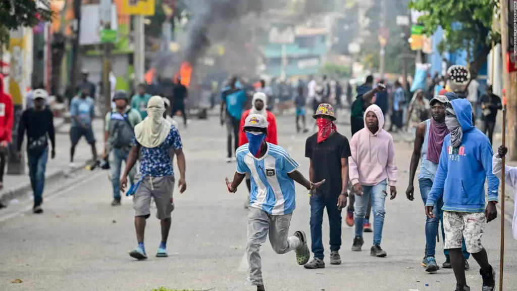 Esto sucede durante la reciente ola de violencia en Haití