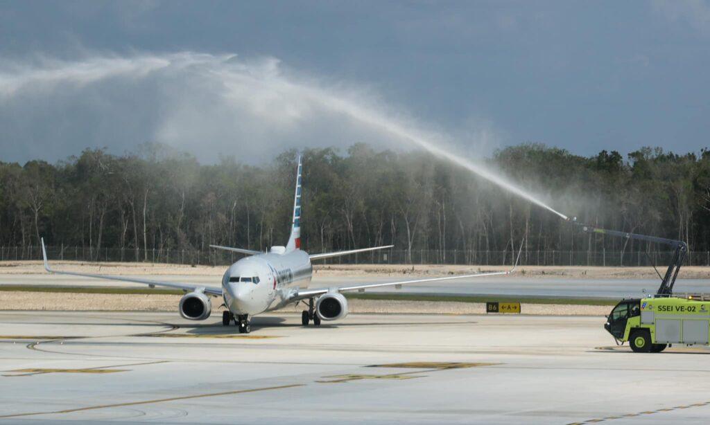 Aeropuerto de Tulum recibe primeros vuelos internacionales