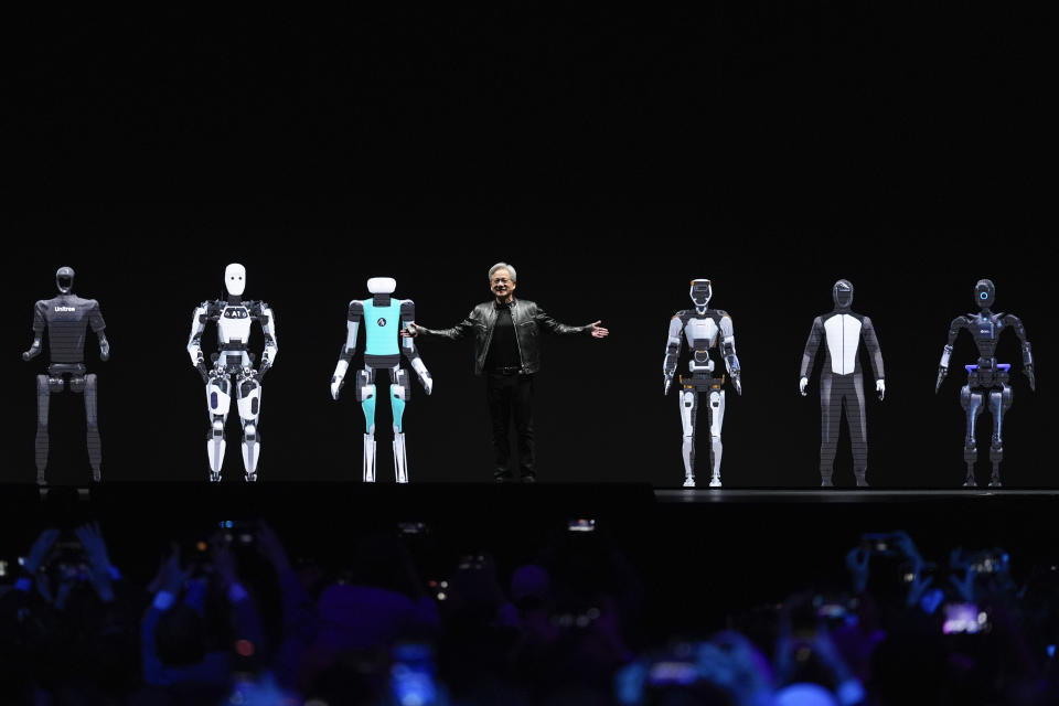 ¡Como de película! Añadirá Nvidia IA generativa a los robots humanoides