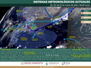 Clima Cancún y Quintana Roo: Evento de norte