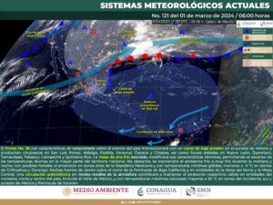 Clima hoy en Cancún y Quintana Roo: Caluroso con probabilidad de lluvias