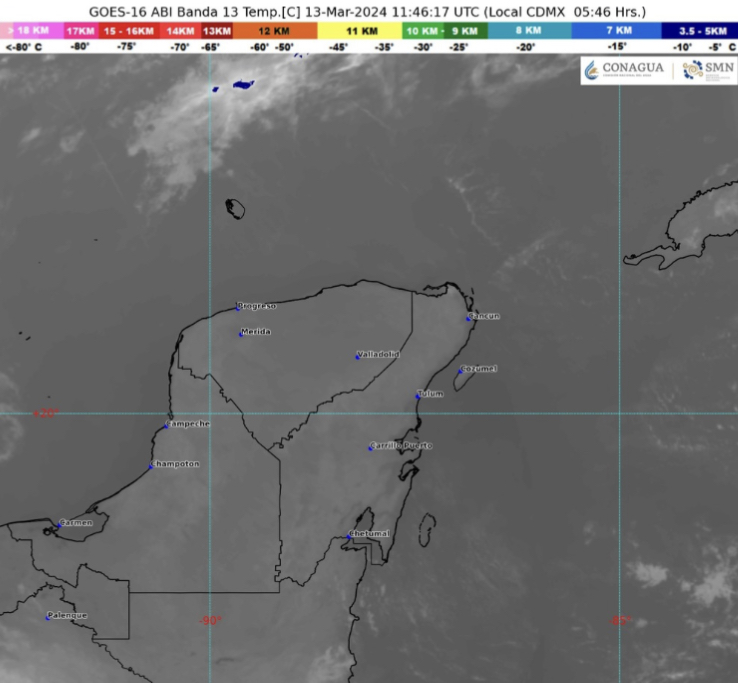 Clima hoy Cancún y Quintana Roo: temperaturas máximas y probables lluvias