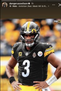 Russell Wilson nueva mariscal de campo de los Steelers