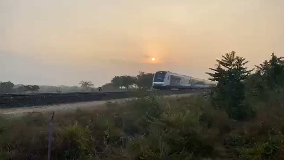 Tren Maya atropella a dos personas en Palenque, reportan que una murió