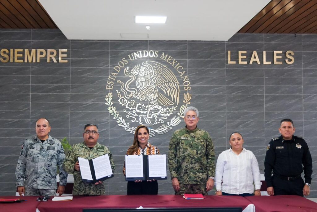 Gobierno de Quintana Roo firma convenio con la SEDENA