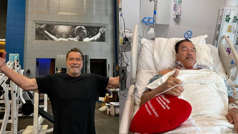 "Luego de 3 cirugías" Colocan marcapasos a Arnold Schwarzenegger