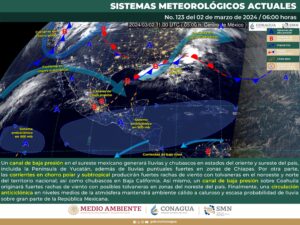 Clima hoy en Cancún y Quintana Roo: Ambiente caluroso con posibles lluvias