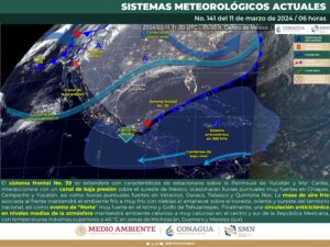 Clima hoy en Cancún y Quintana Roo: Lluvias puntuales fuertes