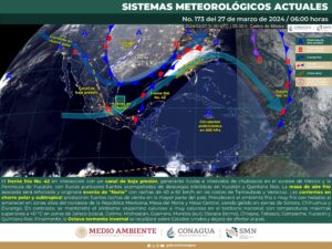 Clima hoy en Cancún y Quintana Roo: Probables lluvias por Frente Frío 42