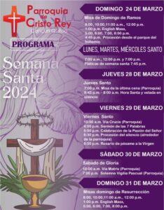 Semana Santa 2024: Horarios y programas en iglesias de Cancún