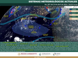 Clima hoy en Cancún y Quintana Roo: Chubascos con lluvias puntuales fuertes