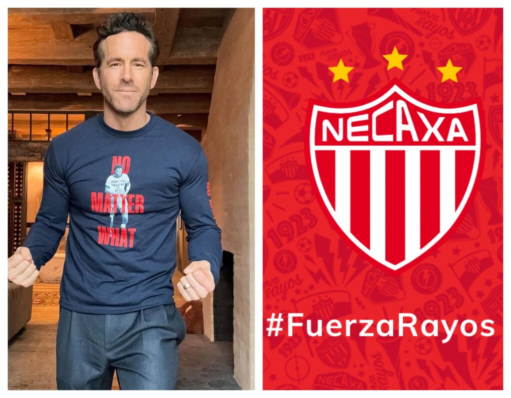 ¡Ryan Reynolds a la Liga MX!: Actor de Deadpool se vuelve accionista del Club Necaxa