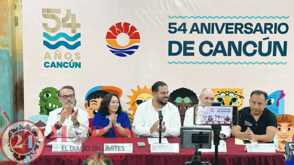 Cancún, con 10 días de eventos populares en el marco de su 54° aniversario