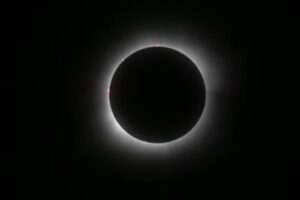 Eclipse solar 2024 asi se vio en ciudades de Mexico FOTOS. 9