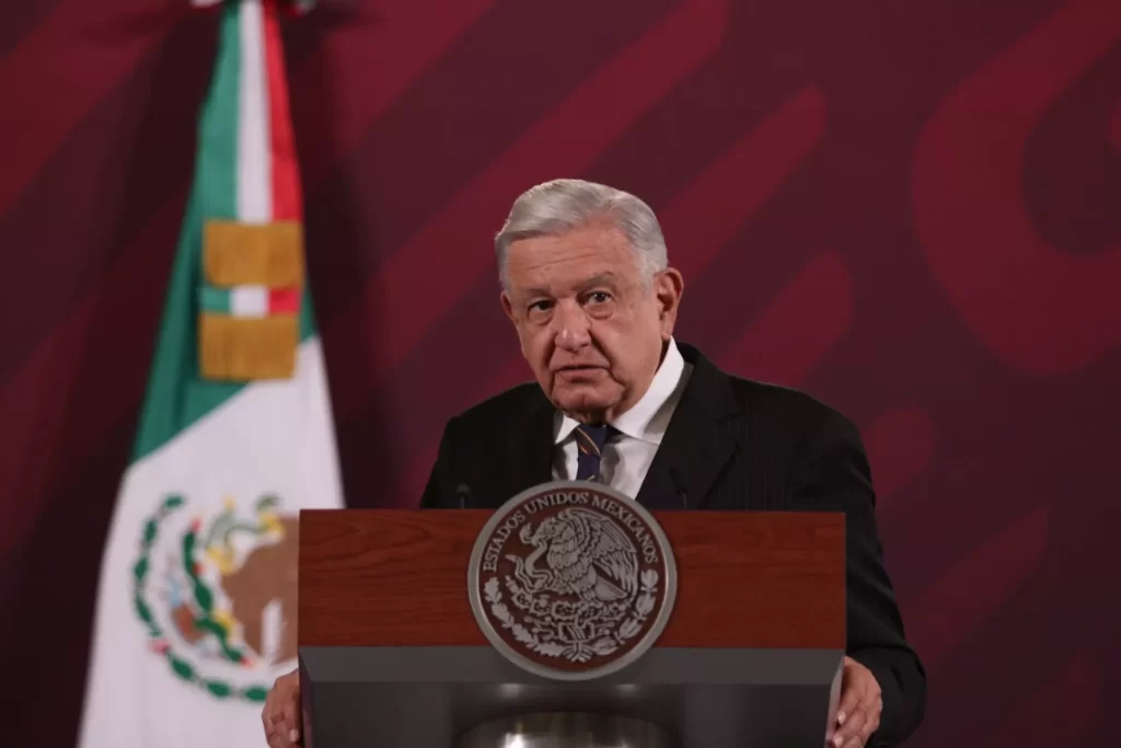 El presidente Andres Manuel Lopez Obrador anuncio su ultima conferencia matutina