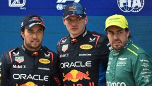 Formula 1Checo Perez saldra segundo en el GP de China
