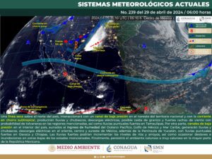 Clima hoy en Cancún y Quintana Roo: Nublado con probables lluvias