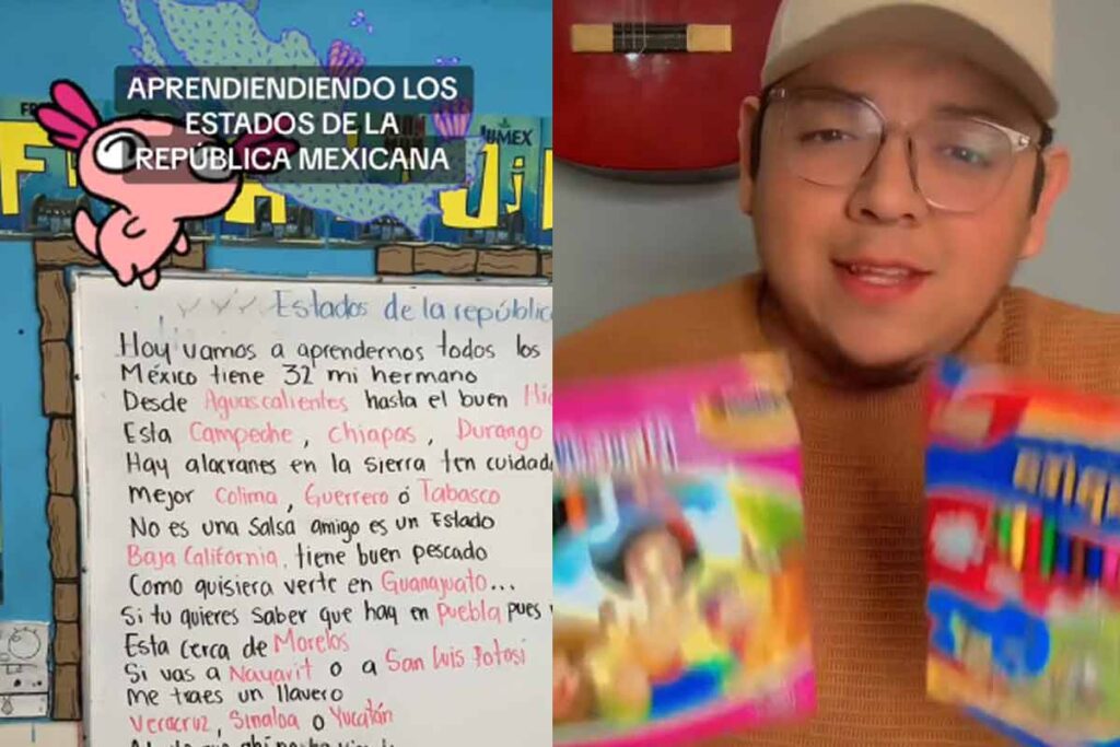 Maestro crea canción de regional mexicano para enseñar geografía (VIDEO)