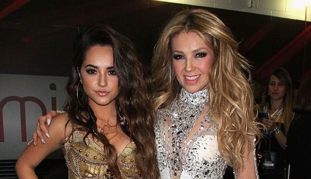 Thalía aclara supuesta pelea con Becky G (VIDEO)