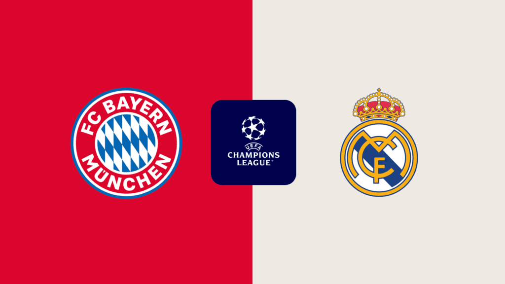 Ver en vivo Bayern Múnich vs Real Madrid de Ida de Semifinales de Champions League