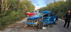 Muere extranjero en ACCIDENTE en la Ruta de los Cenotes